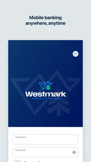 Westmark Credit Union Mobile screenshot 1