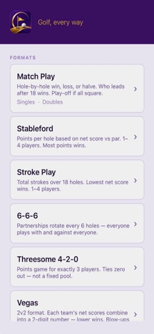 Pulligan Golf screenshot