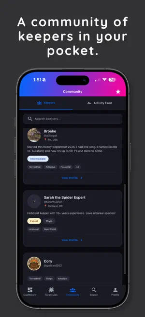 Tarantuverse screenshot 2
