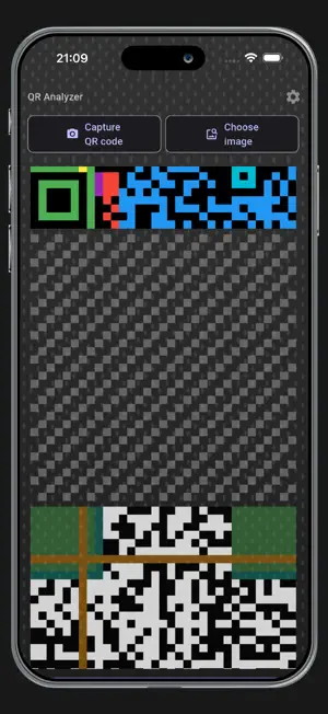 QR Analyzer screenshot 3