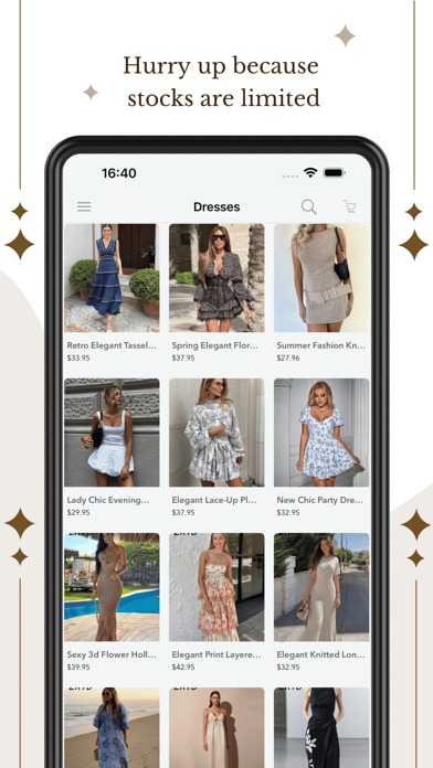 Women's Shoes & Clothes Store Screenshot