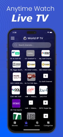 IPTV Smart Player, Live Stream screenshot