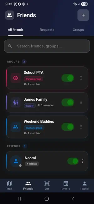 FriendMap screenshot 4