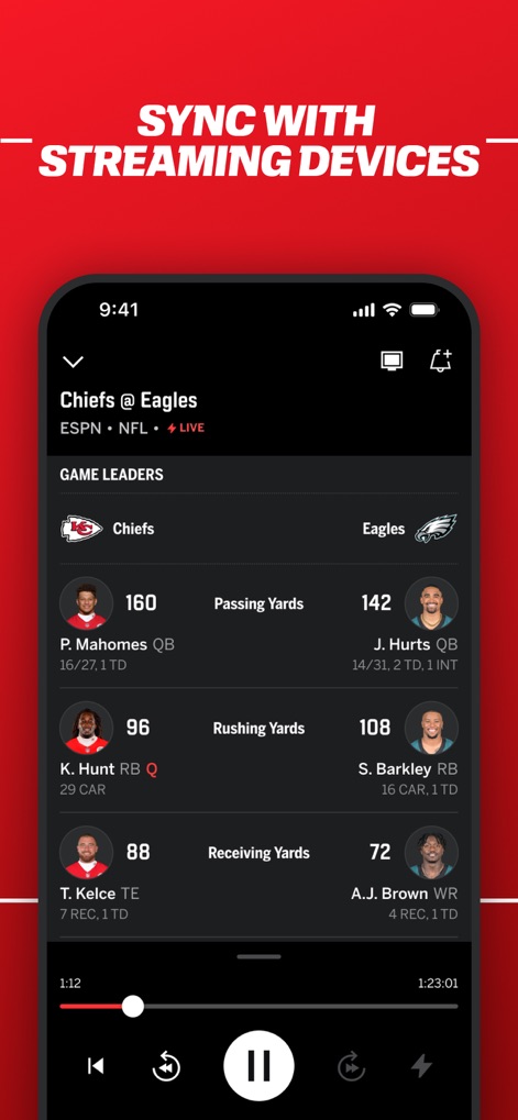 ESPN: Live Sports & Scores - Live Game Companion
