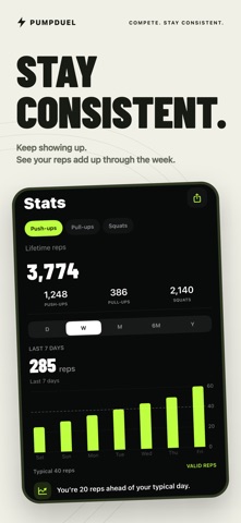 PumpDuel: Push Up Counter Screenshot 6 of 7