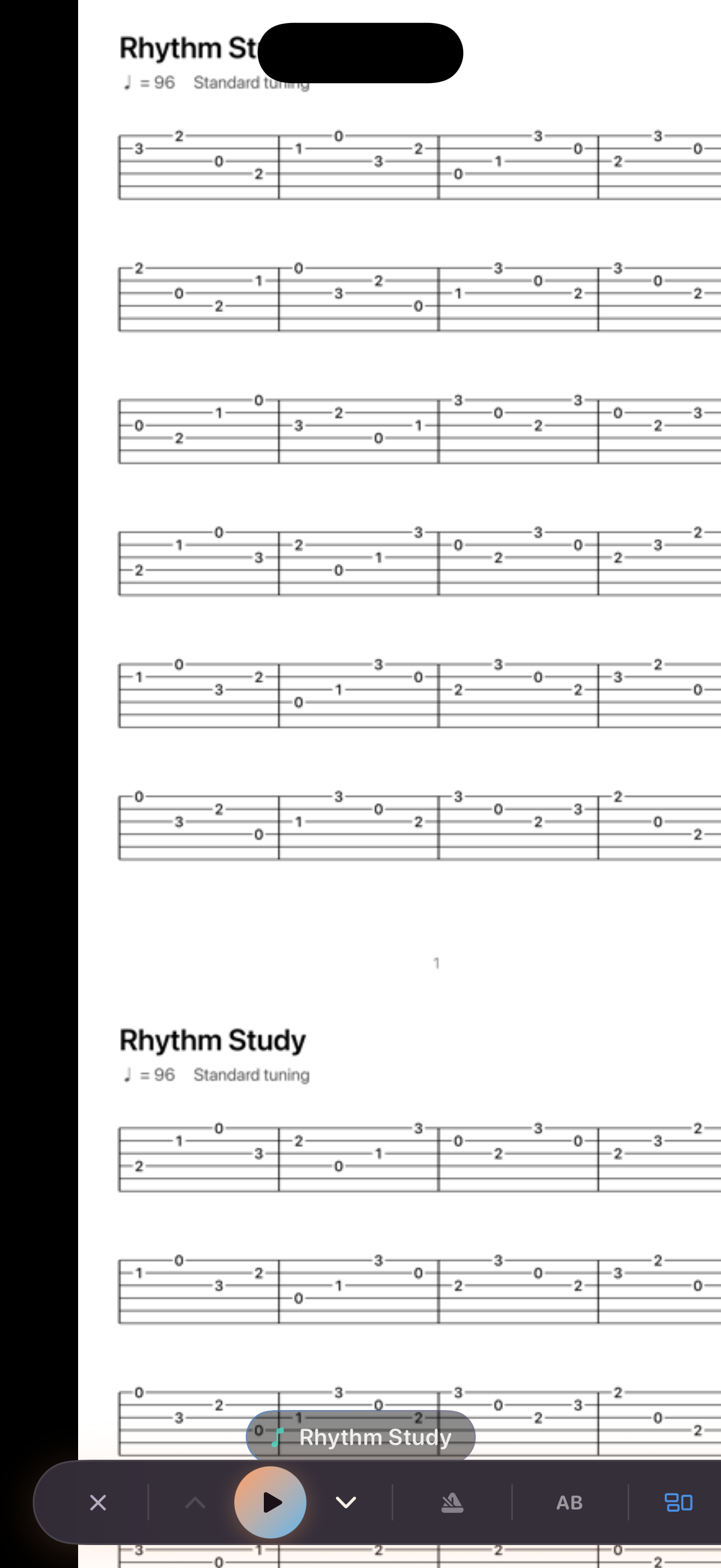 Flowy: Tab & Sheet Player screenshot 3