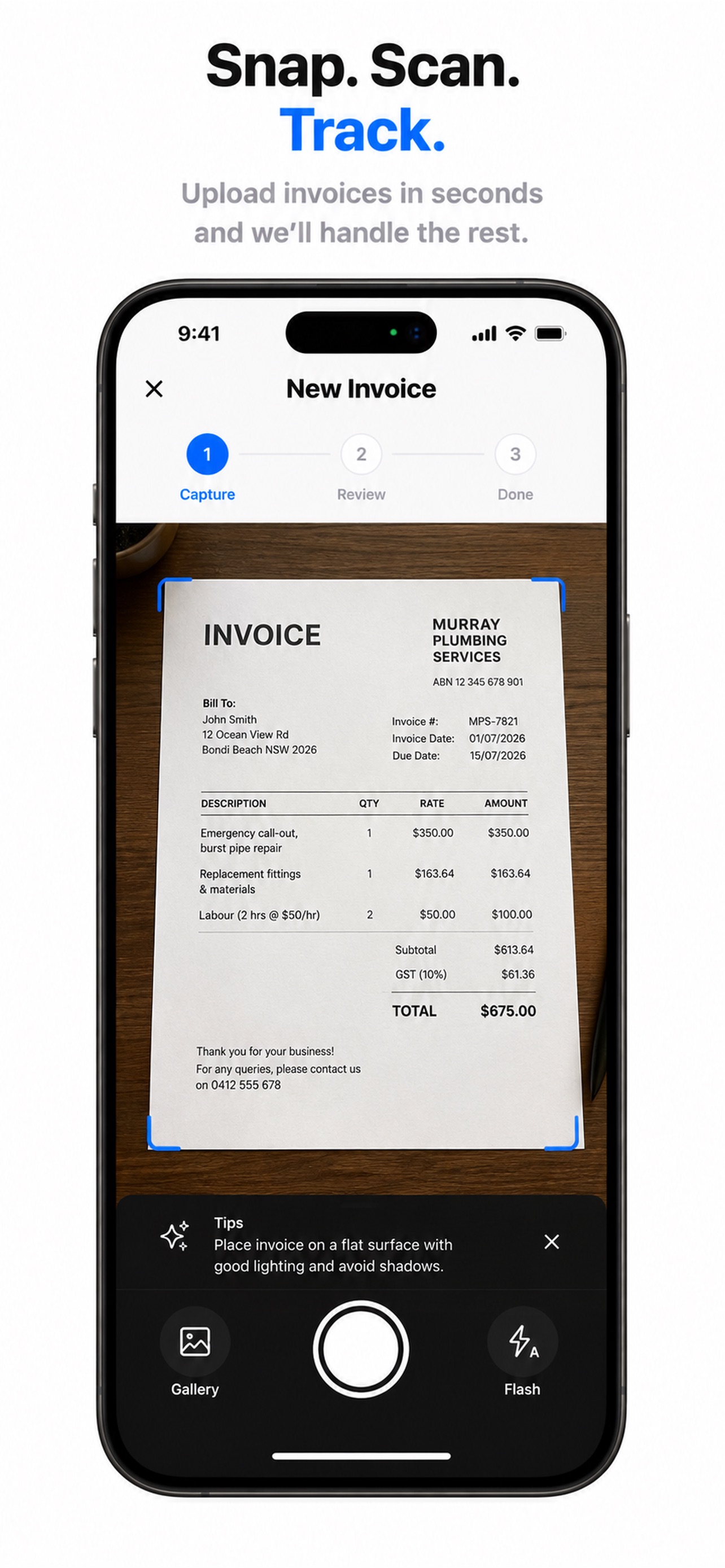 Screenshot 2 of Invoice Inbox Pro