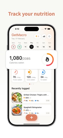 Zaad - AI Calorie Tracker screenshot