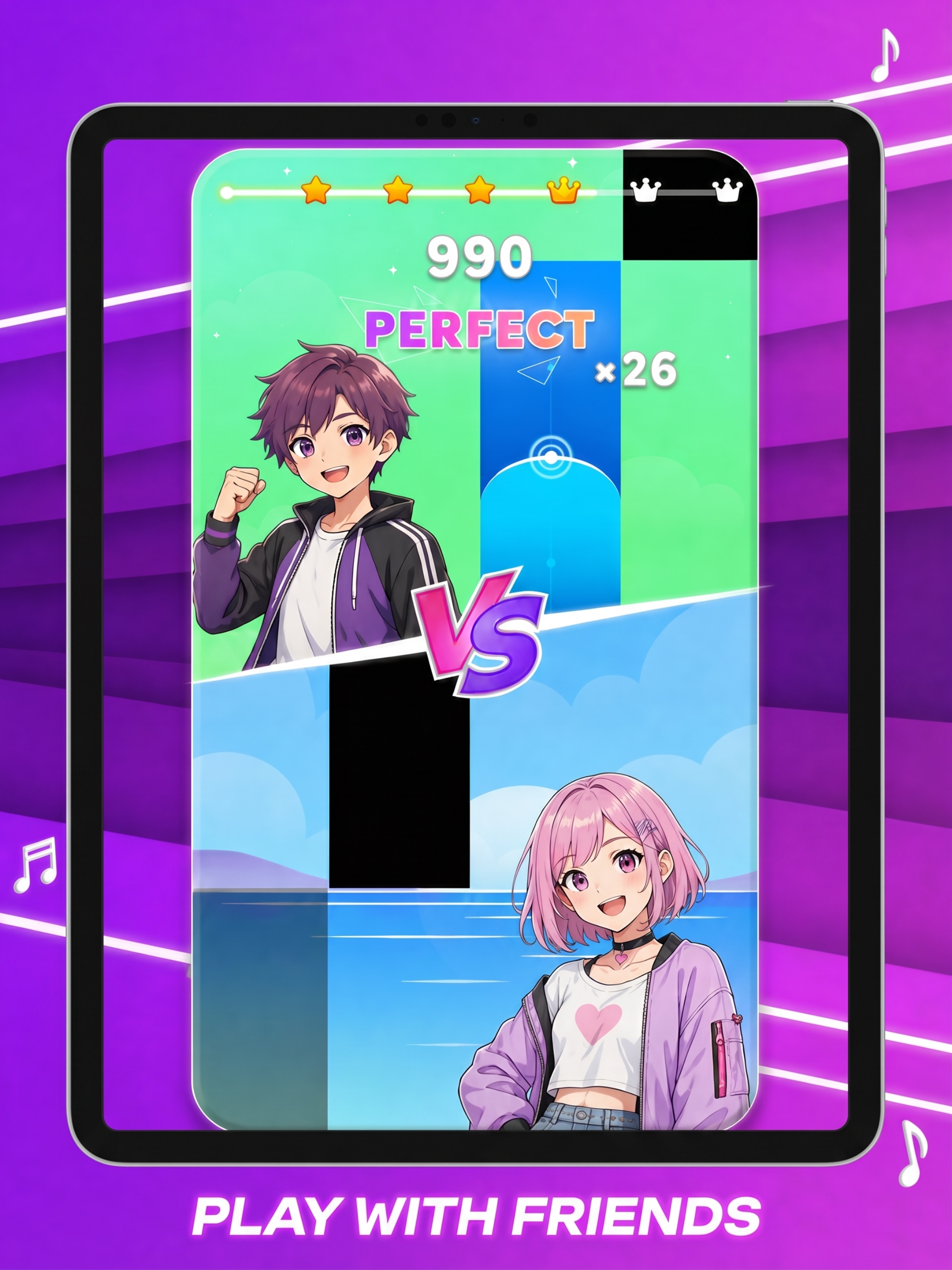 Piano Magic Notes: Color Rush screenshot 5