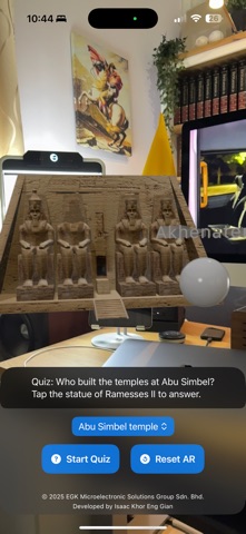 EGK EgyptianMuseum AR screenshot