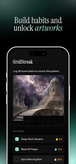 GridStreak - Habit Tracker screenshot 1