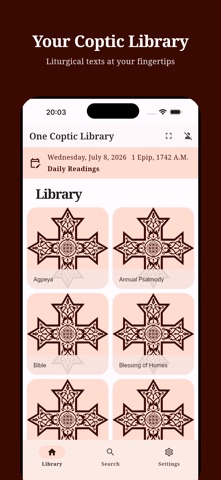 One Coptic Library Screenshot 2 of 10