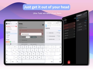 Ultra Todo: Task Productivity iPad screenshot