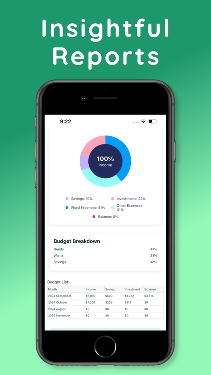 Monthly Budget Planner: mbpAI