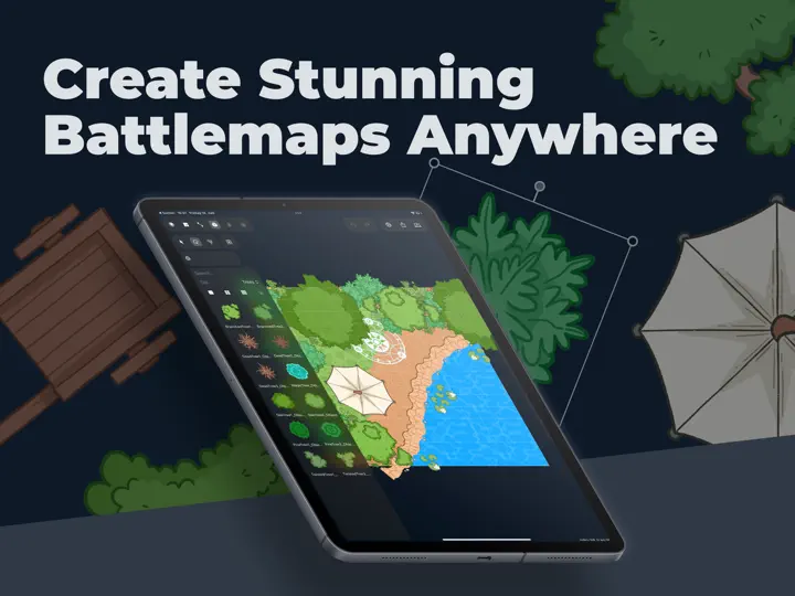 Screenshot von MapMe: DnD 5e Battle Map Maker auf dem iPhone 1
