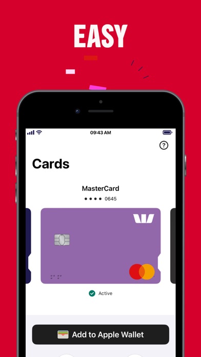 Westpac One NZ Mobile Banking Screenshot