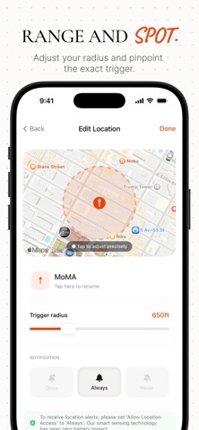 STIKY: Location Notes iPhone screenshot