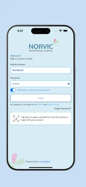 Norvic Care screenshot 2