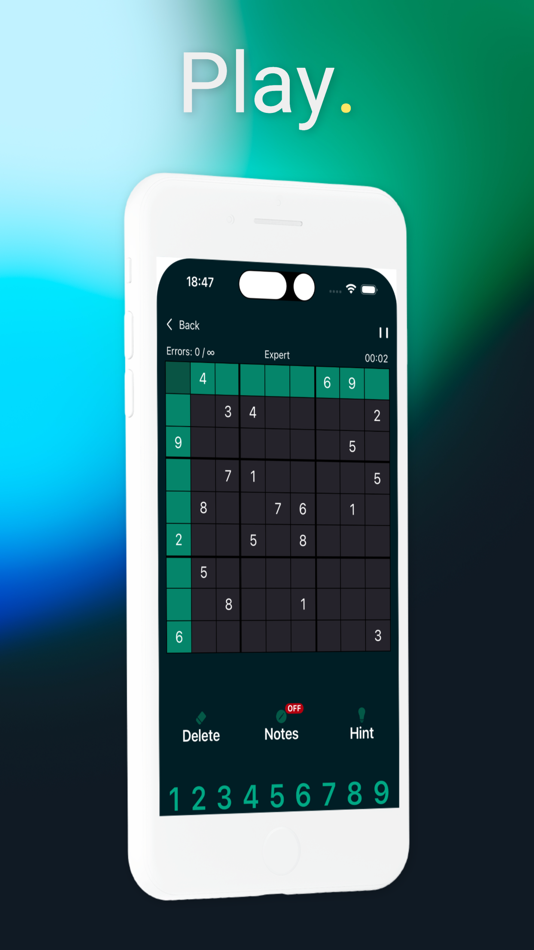 #2. Hyper Sudoku: Brain Puzzle (iOS) By: Hyper App Studios