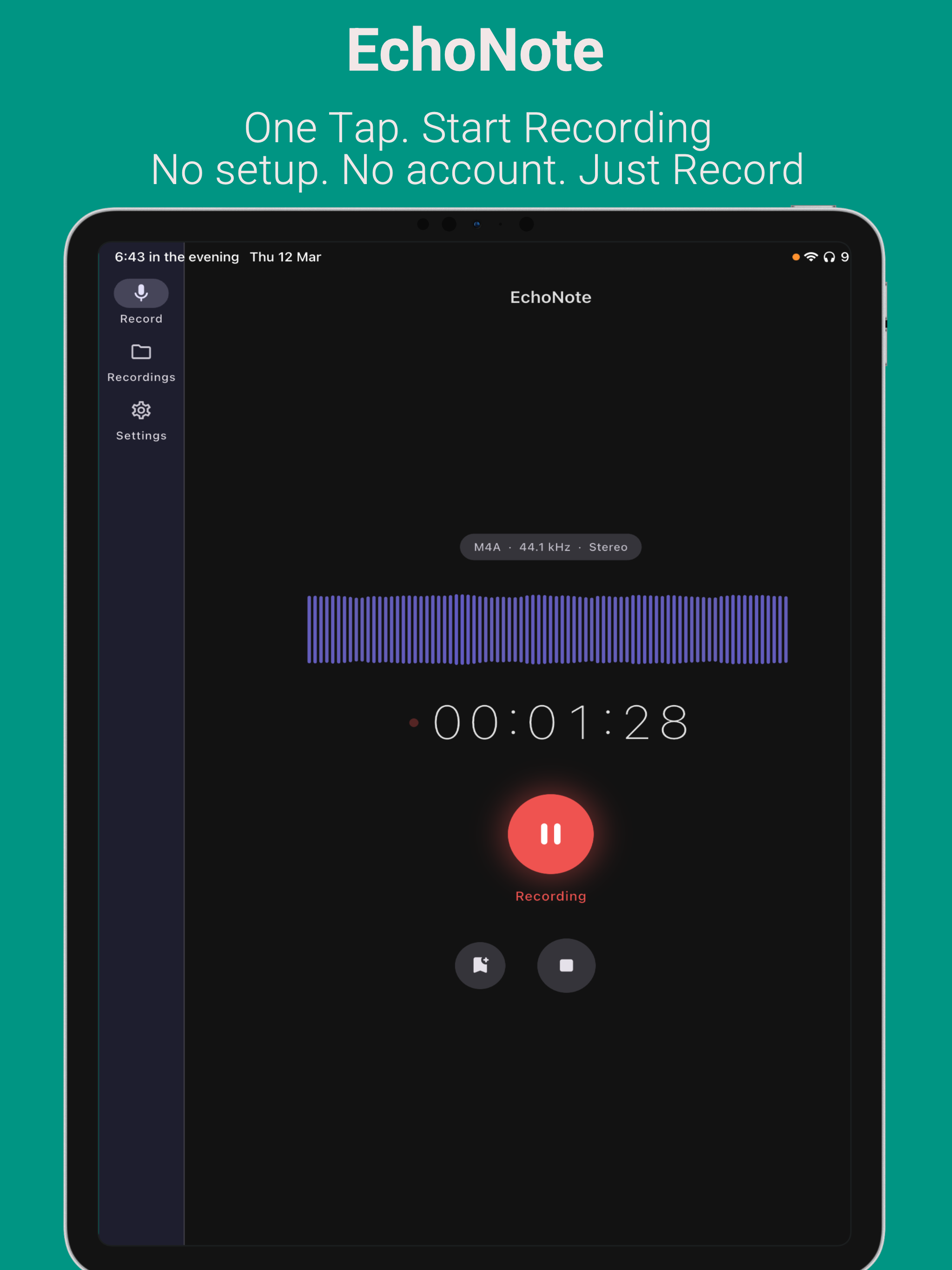 EchoNote: Voice Recorder & AI