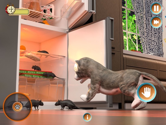 My Cute Pet Cat Simulator Game iPad screenshot
