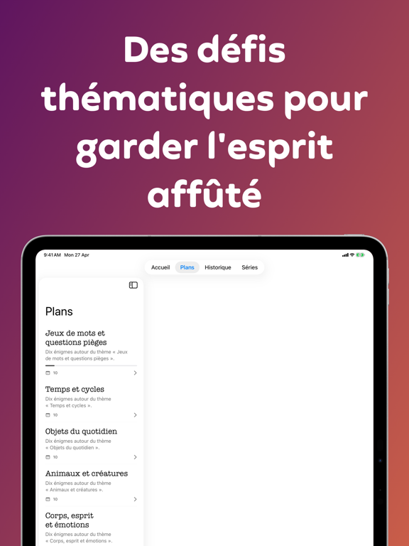 Screenshot #5 pour Enigmes — une énigme par jour