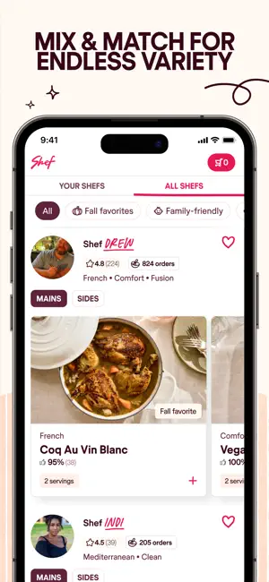 Shef: Local Chef Meal Delivery screenshot 5
