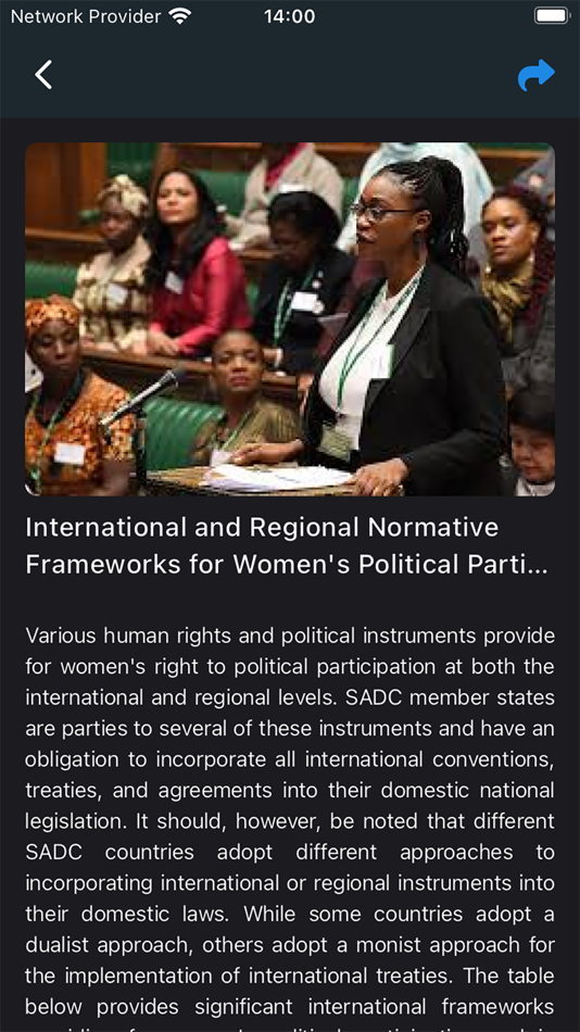 #3. SADC Civic Tracker (iOS) Bởi: Tres Groupe International