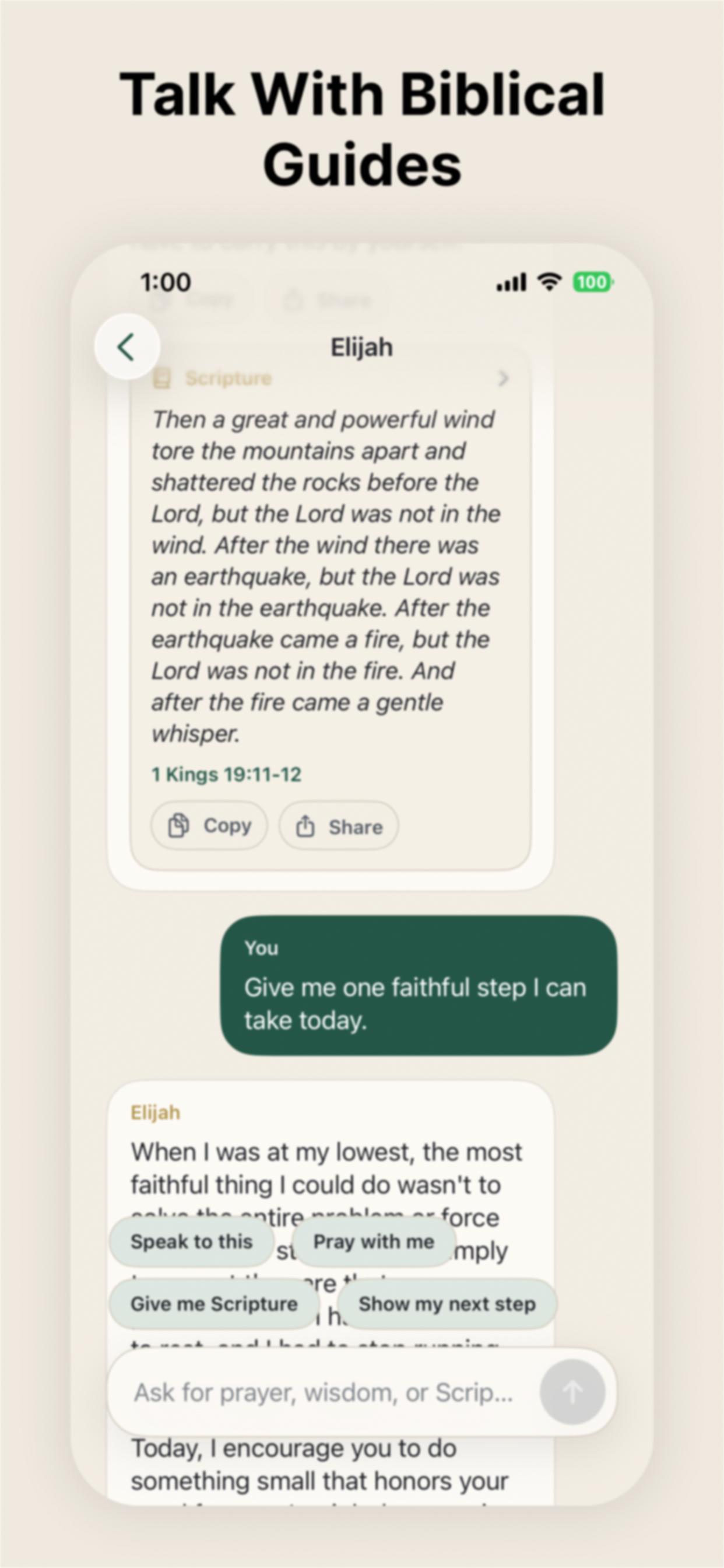 Holy Chat: With Bible Prophets screenshot 2