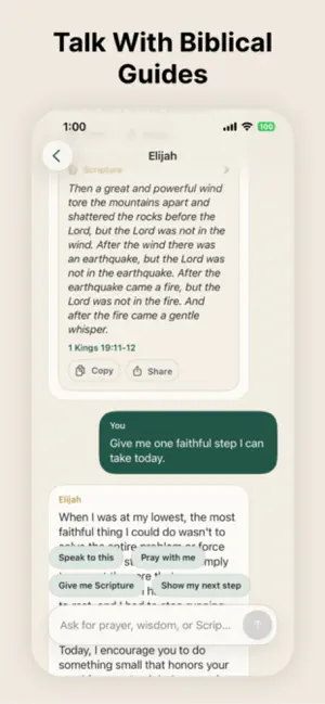 Holy Chat: With Bible Prophets screenshot 2