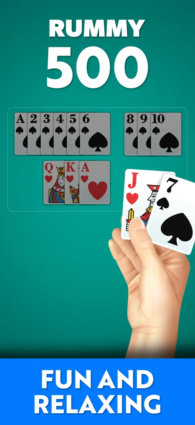 Rummy 500 - Card Game * screenshot 5