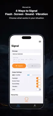 Morse Code: Translator & SOS screenshot 3