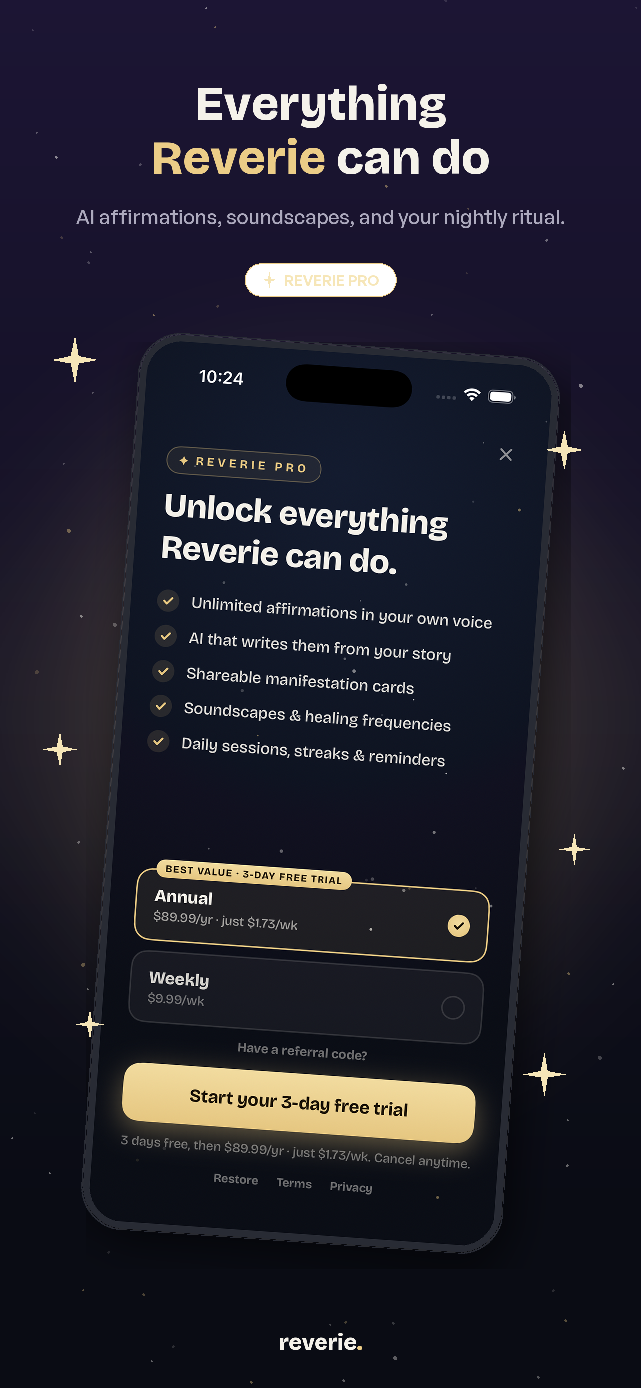Reverie: AI Manifestation screenshot 7