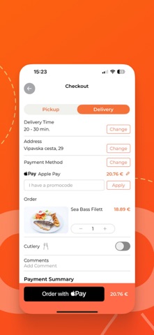 2GO Local Food Delivery screenshot