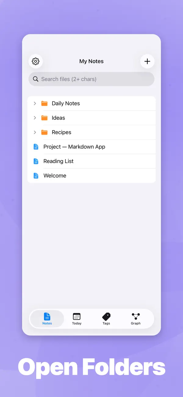 Screenshot #3 pour Notes — Markdown Editor