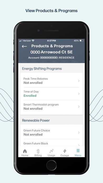 Portland General Electric Screenshot