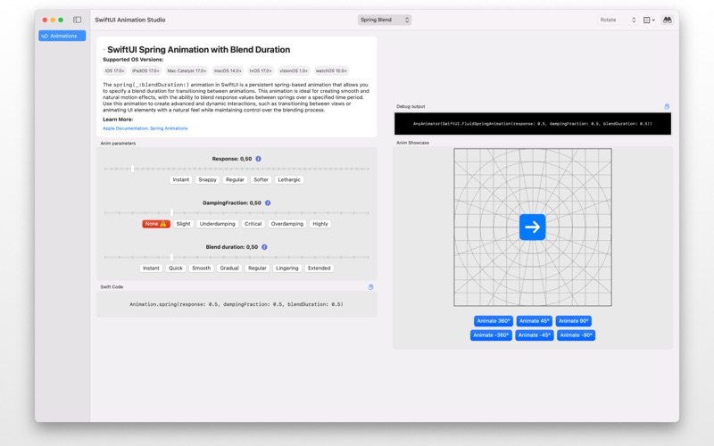 Dev Motion Lab screenshot