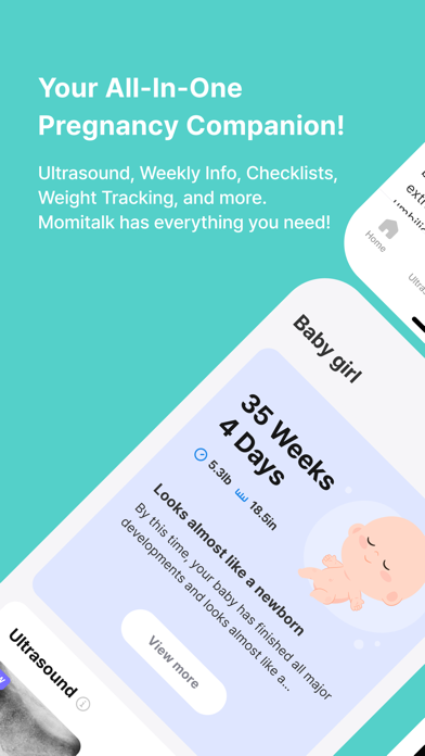 Momitalk: Pregnancy Ultrasound Screenshot