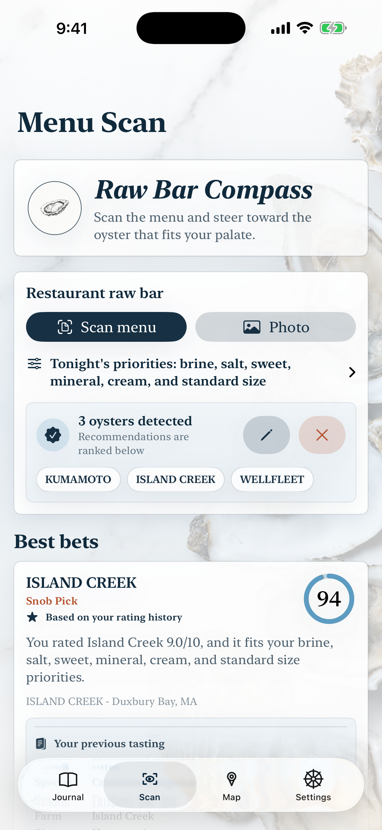 Oyster Snob screenshot 3