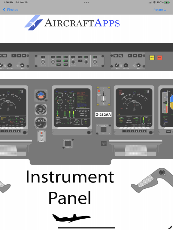 EMB-145 Aircraft Apps iPad screenshot 7 - Education app