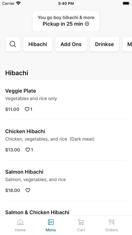 You Go Boy Hibachi & More