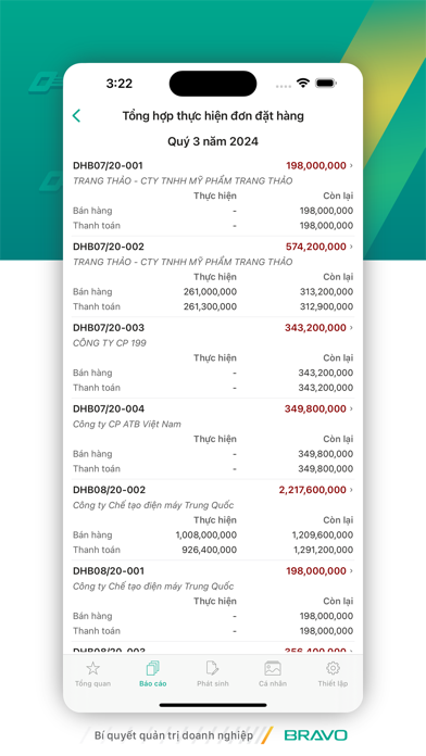 Bravo 8 Screenshot