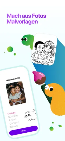 Screenshot von Splat - Magisches Malbuch auf dem iPhone 1