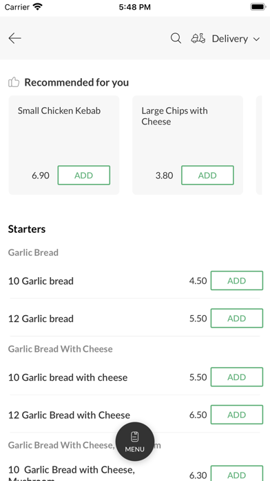 Sammys Takeaway Bromborough Screenshot