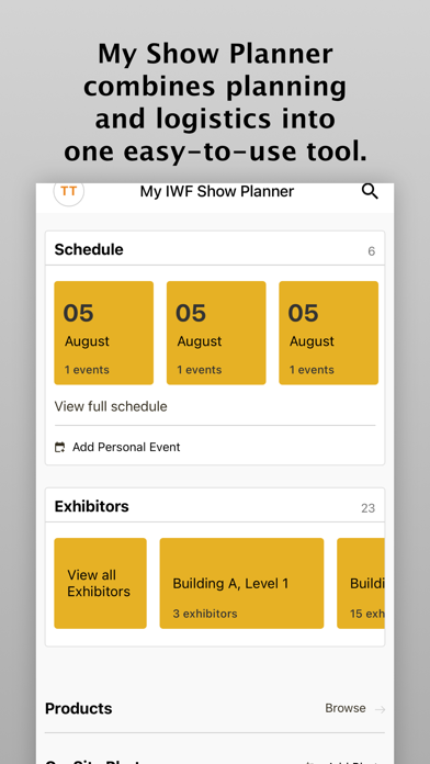 International Woodworking Fair Screenshot