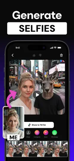 Captura de pantalla de Boom: Generador De Video De IA en iPhone 5