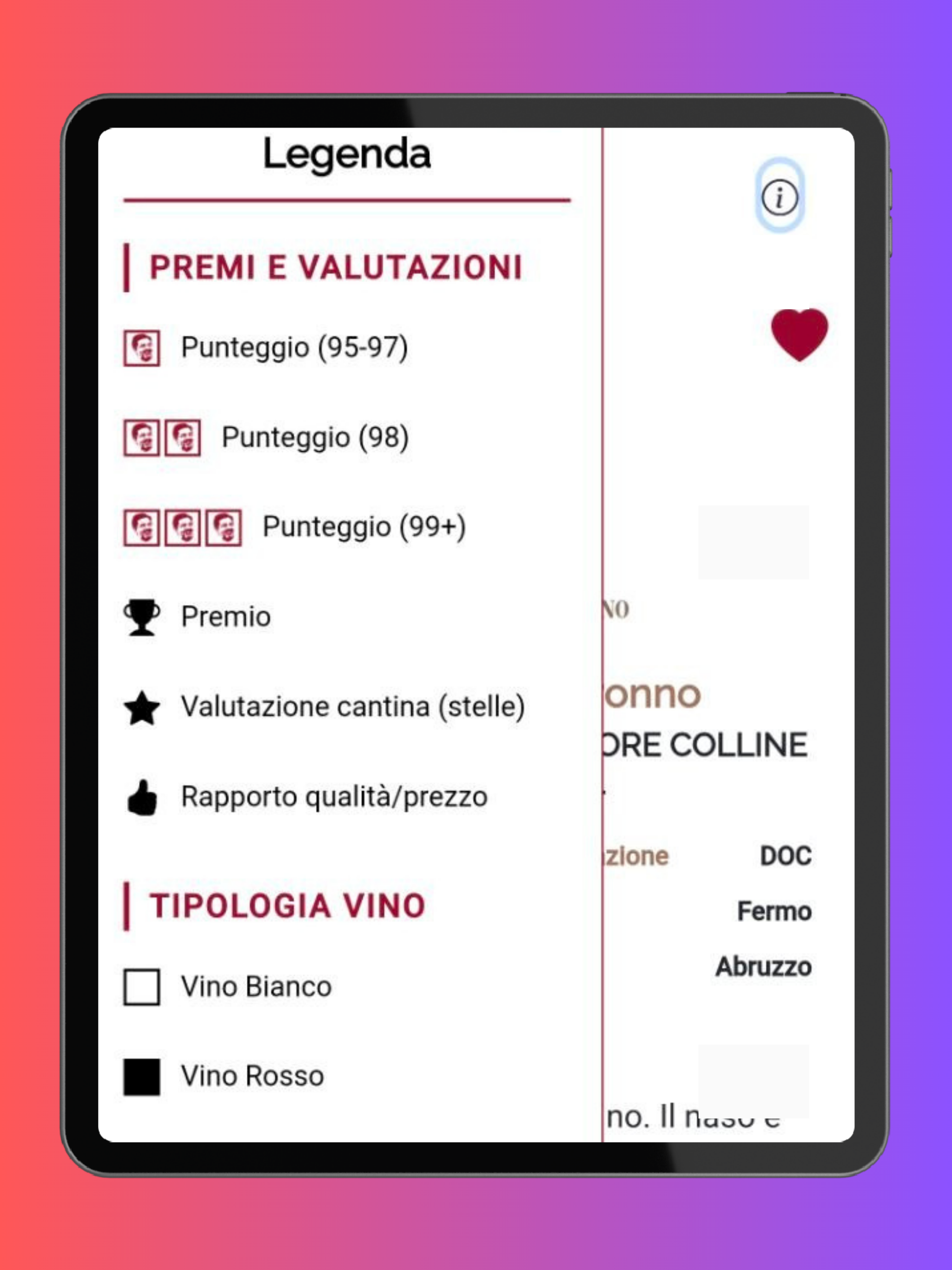 DoctorWine – Guida Vini Italia screenshot 20