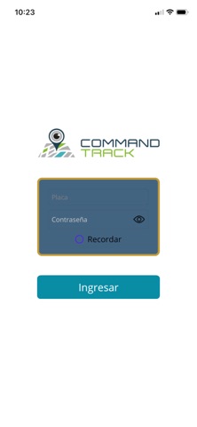 CommandTrackDriver iPhone screenshot