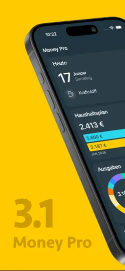 Screenshot von Money Pro auf dem iPhone 1