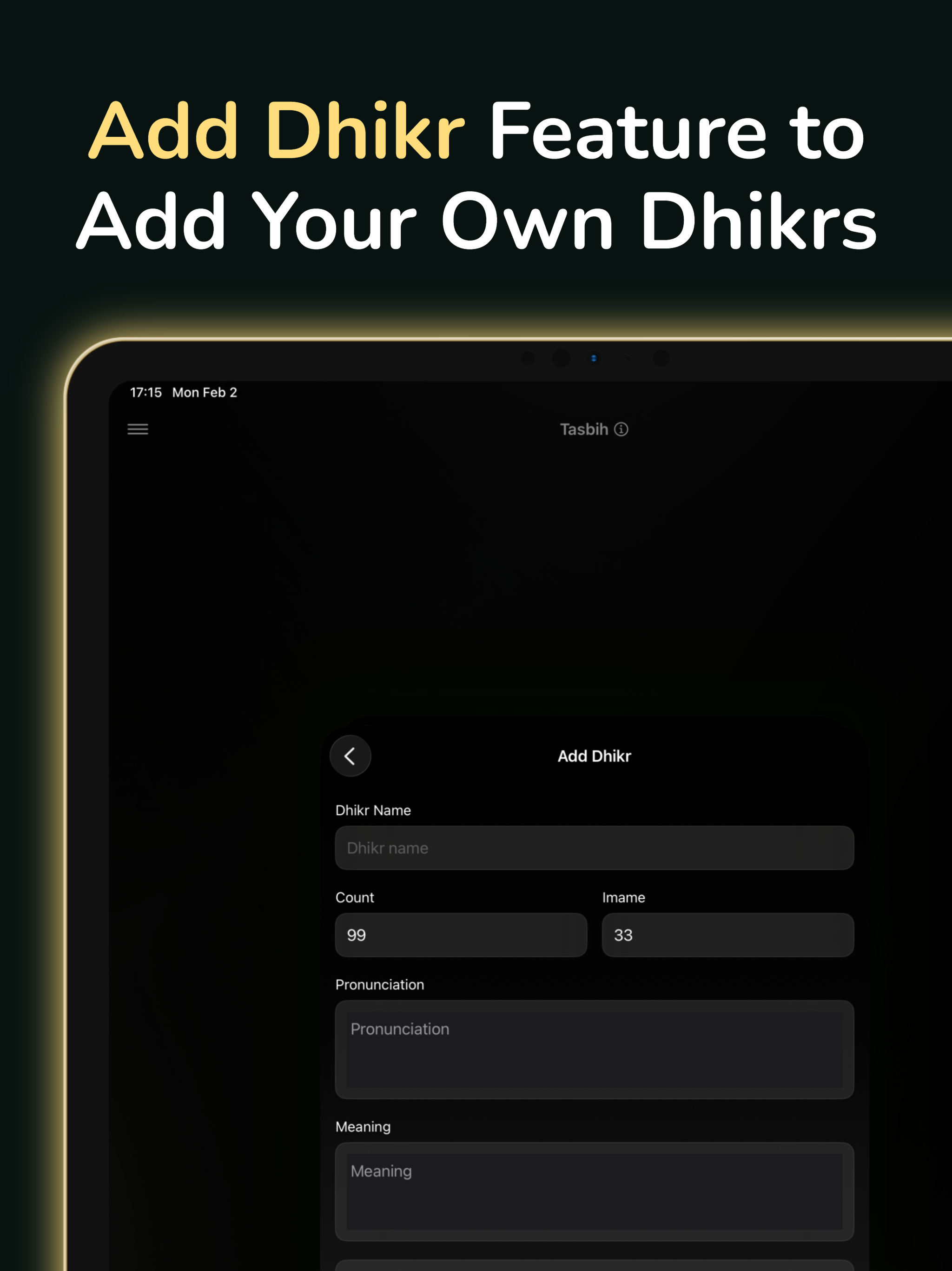 Dhikr Matic - Dhikr Counter